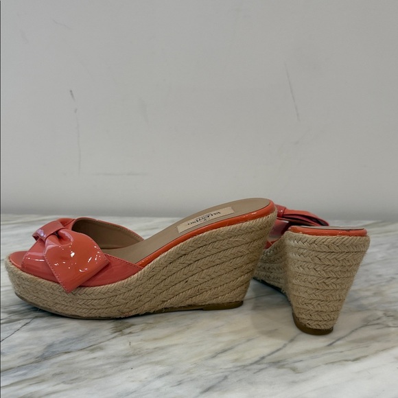 Valentino Women's Coral Wedge Sandals Size 36 - Picture 6 of 8